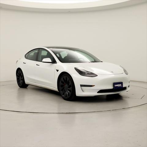 used 2021 Tesla Model 3 car, priced at $34,998