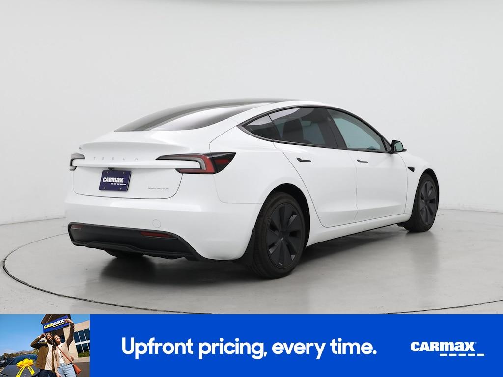 used 2024 Tesla Model 3 car, priced at $37,998