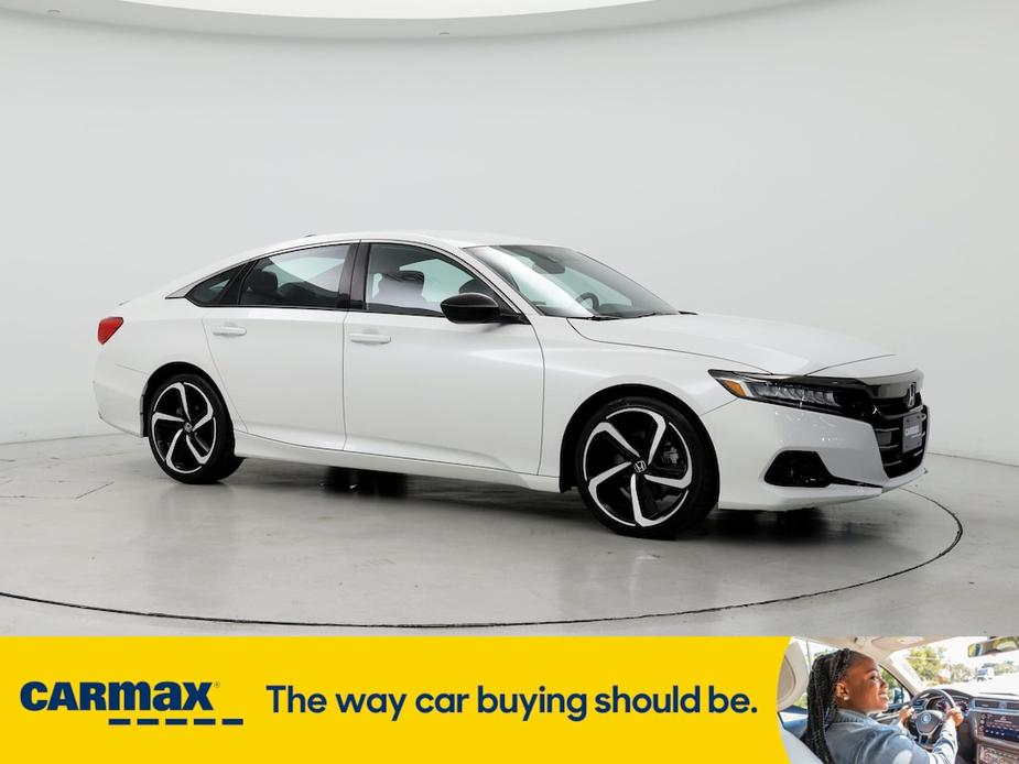 used 2021 Honda Accord car, priced at $27,998