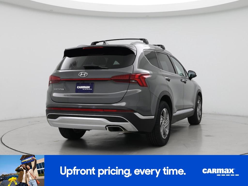 used 2021 Hyundai Santa Fe car, priced at $24,998