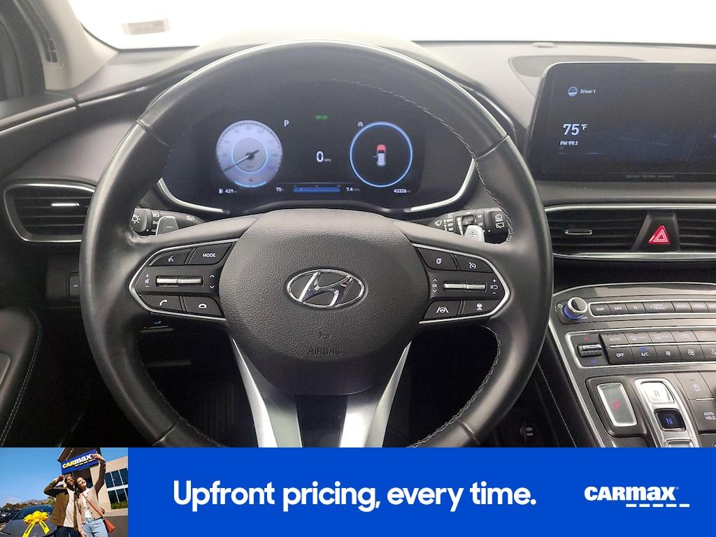 used 2021 Hyundai Santa Fe car, priced at $24,998