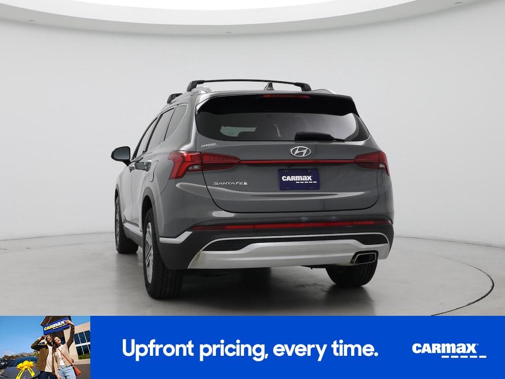 used 2021 Hyundai Santa Fe car, priced at $24,998