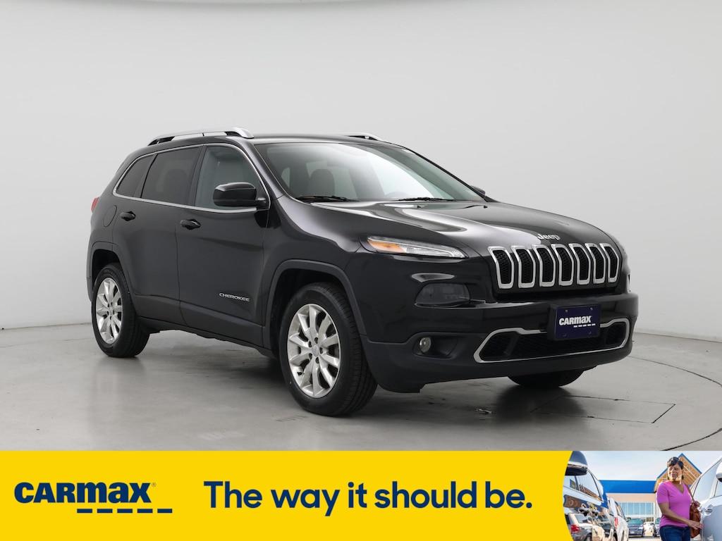 used 2015 Jeep Cherokee car, priced at $15,998