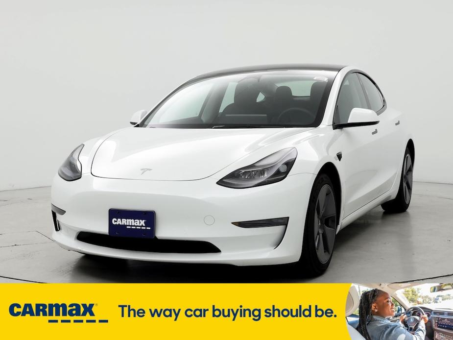 used 2022 Tesla Model 3 car, priced at $35,998