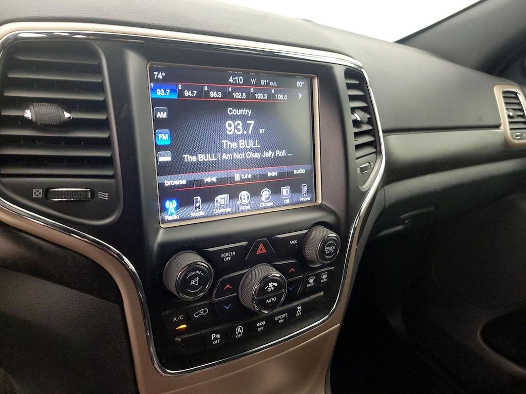 used 2017 Jeep Grand Cherokee car, priced at $16,998