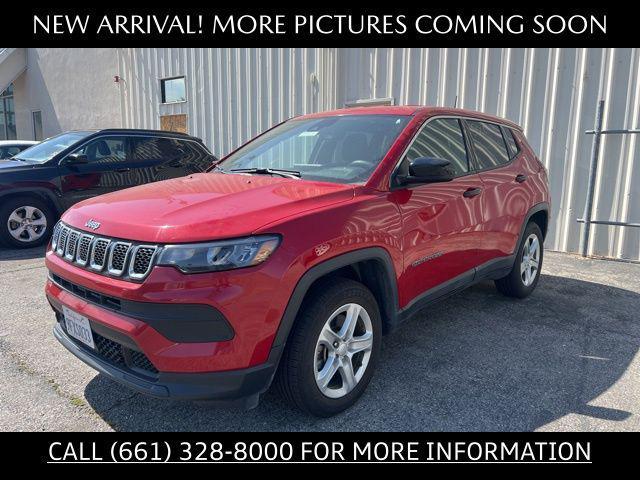 used 2023 Jeep Compass car, priced at $19,895