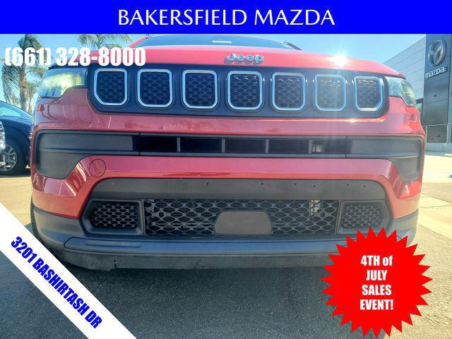 used 2023 Jeep Compass car, priced at $18,599