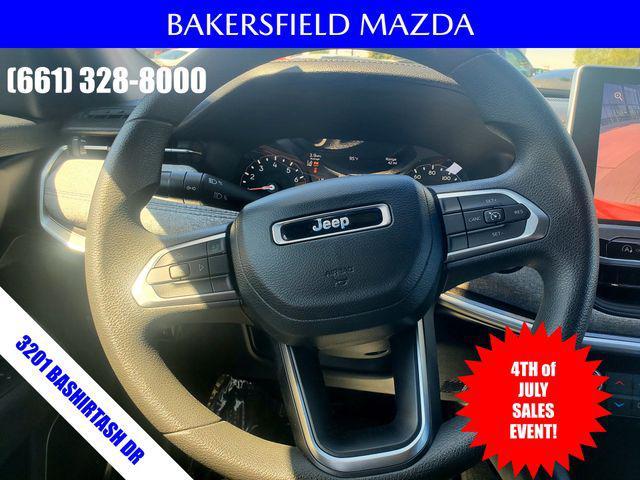 used 2023 Jeep Compass car, priced at $18,599
