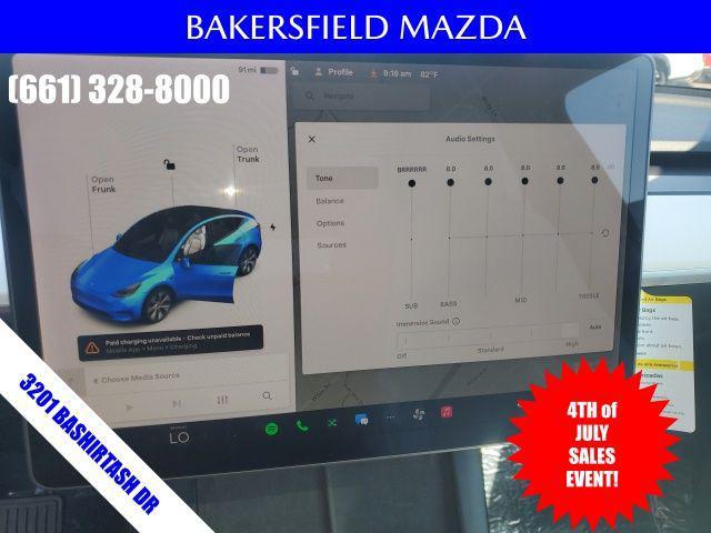 used 2021 Tesla Model Y car, priced at $27,847
