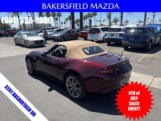 new 2025 Mazda MX-5 Miata car, priced at $42,434