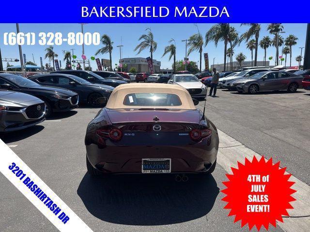 new 2025 Mazda MX-5 Miata car, priced at $42,434