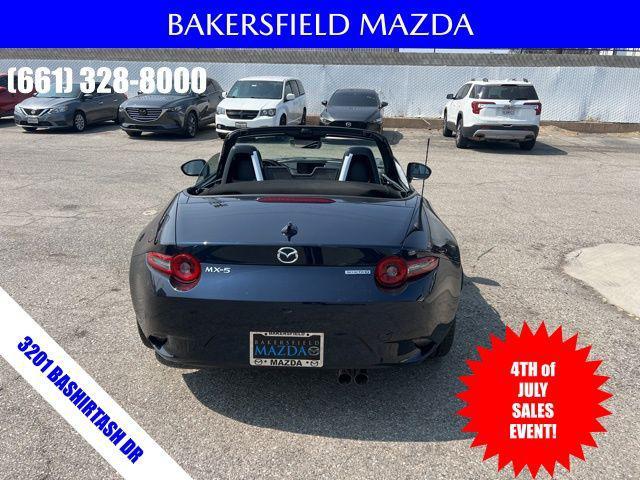 new 2025 Mazda MX-5 Miata car, priced at $37,265