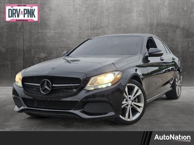 used 2017 Mercedes-Benz C-Class car, priced at $15,991