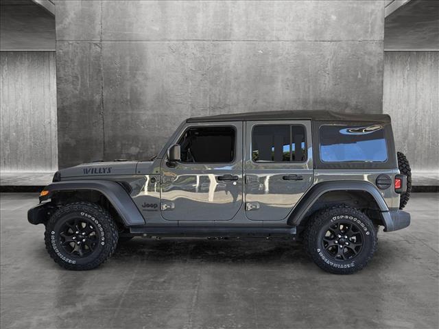 used 2020 Jeep Wrangler Unlimited car, priced at $32,495