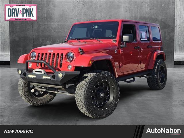 used 2014 Jeep Wrangler Unlimited car, priced at $20,495