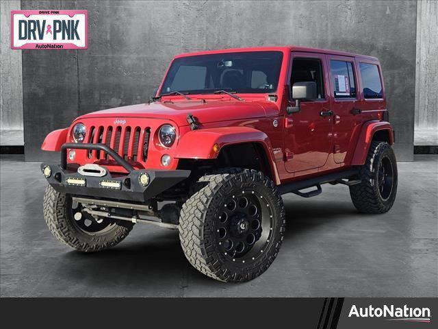 used 2014 Jeep Wrangler Unlimited car, priced at $19,675