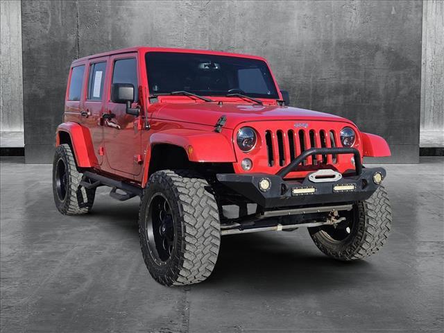 used 2014 Jeep Wrangler Unlimited car, priced at $20,495