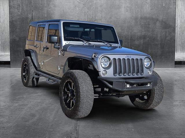 used 2018 Jeep Wrangler JK Unlimited car, priced at $17,205