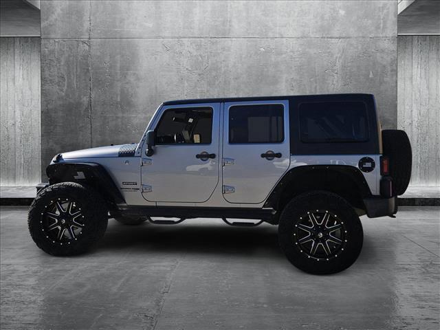 used 2018 Jeep Wrangler JK Unlimited car, priced at $17,205