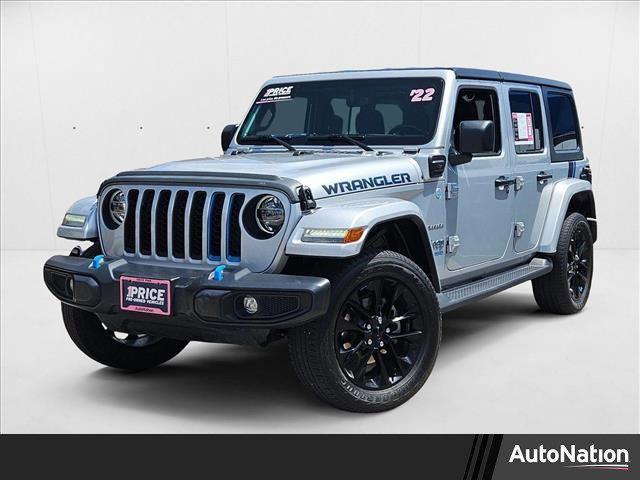 used 2022 Jeep Wrangler Unlimited 4xe car, priced at $30,995
