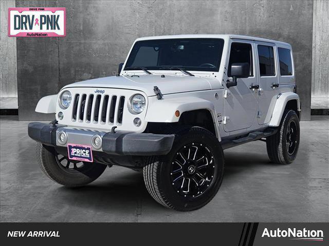 used 2016 Jeep Wrangler Unlimited car, priced at $19,402