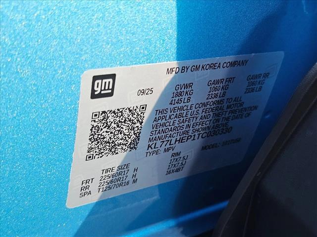 new 2026 Chevrolet Trax car, priced at $24,999