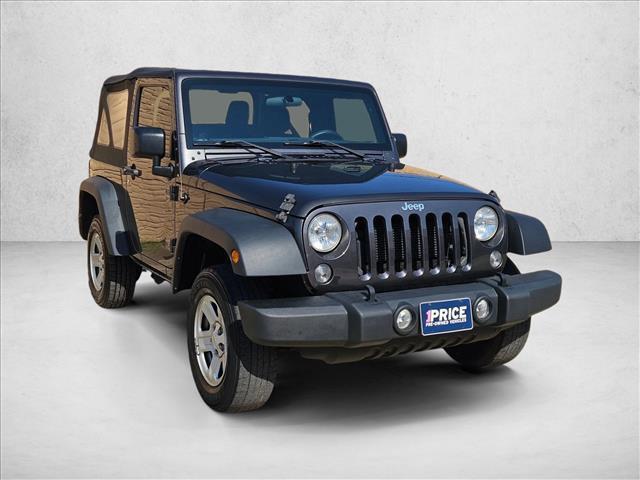 used 2017 Jeep Wrangler car, priced at $11,995