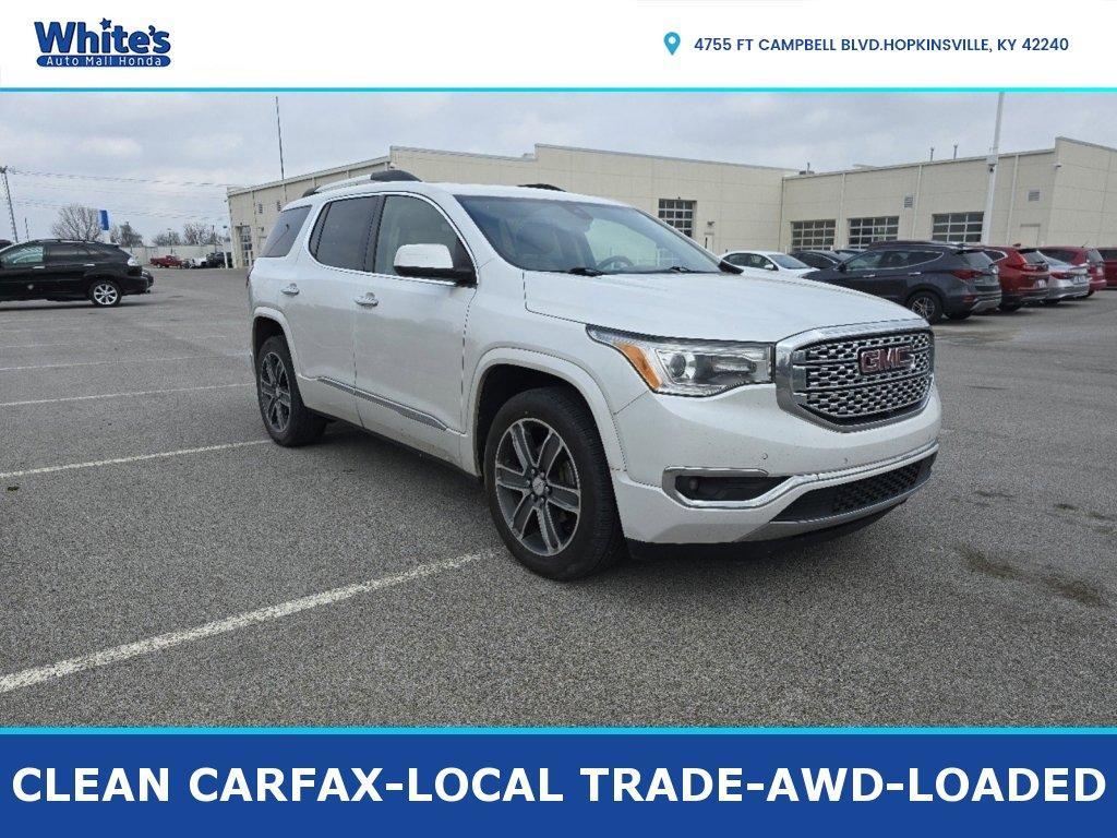 used 2018 GMC Acadia car, priced at $17,372