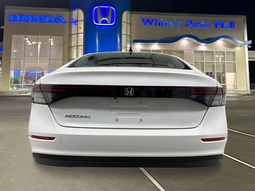 new 2025 Honda Accord car, priced at $31,204