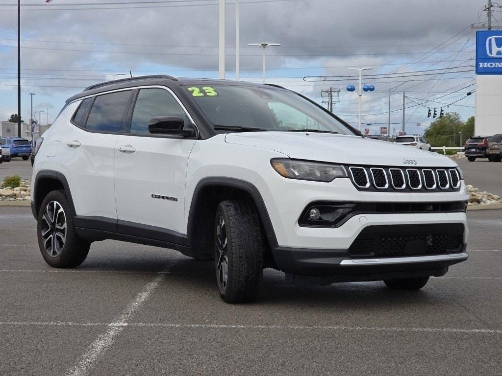 used 2023 Jeep Compass car, priced at $23,930