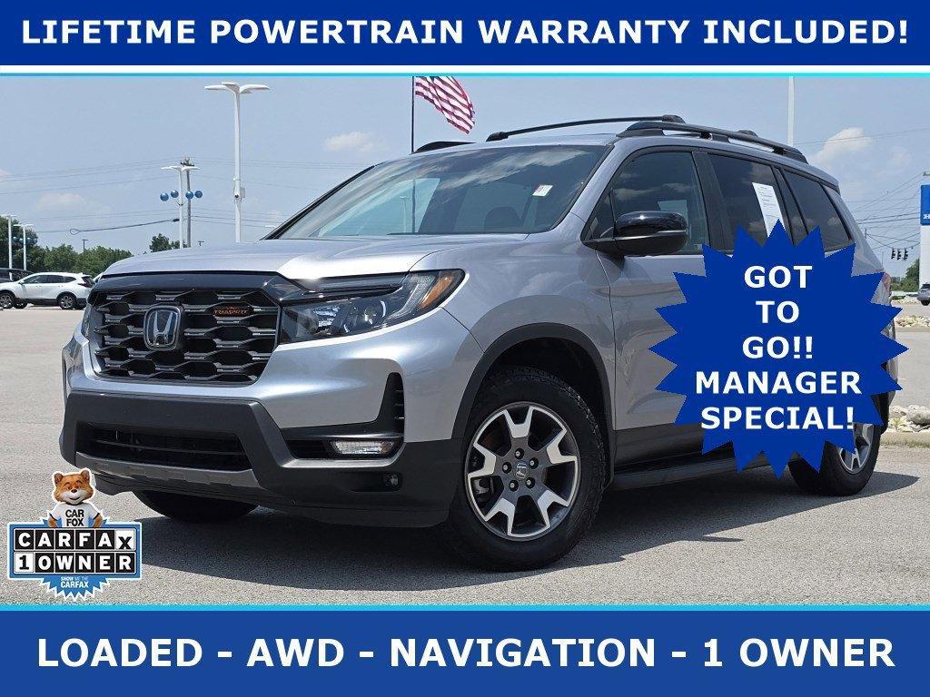 used 2022 Honda Passport car, priced at $33,888