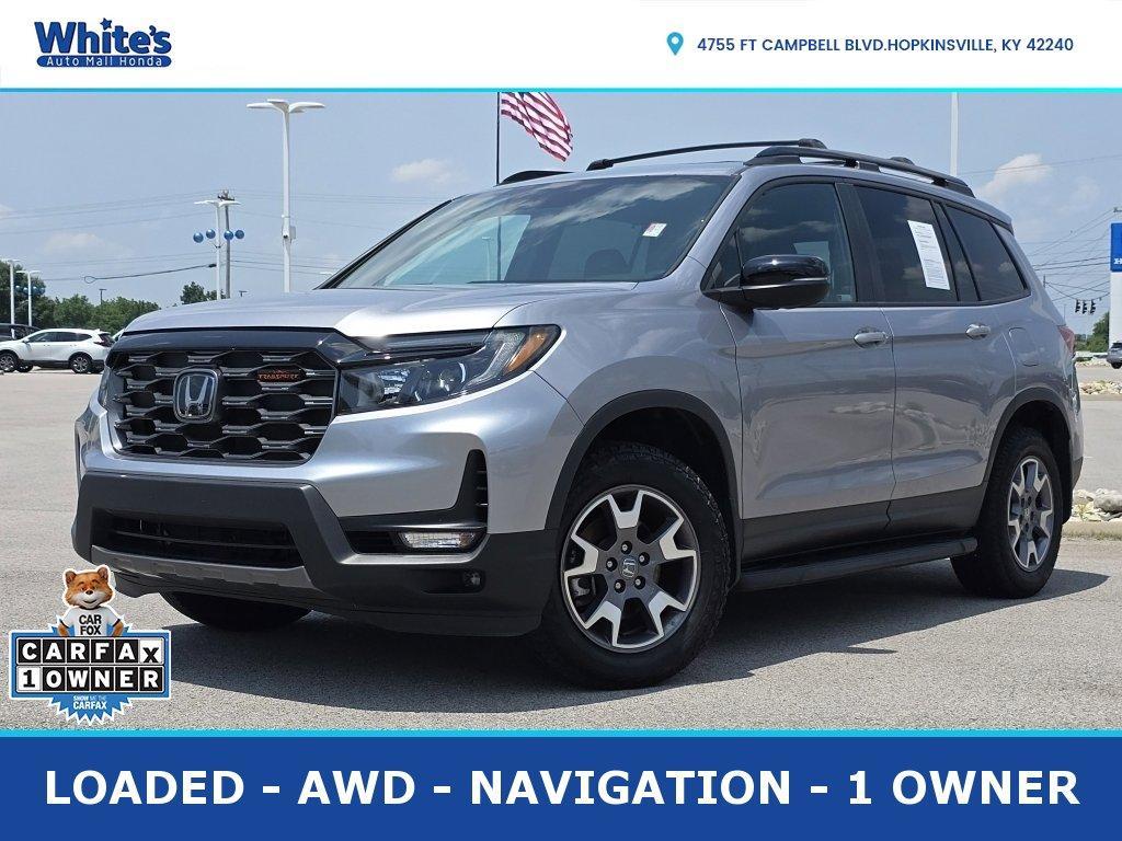 used 2022 Honda Passport car, priced at $33,800