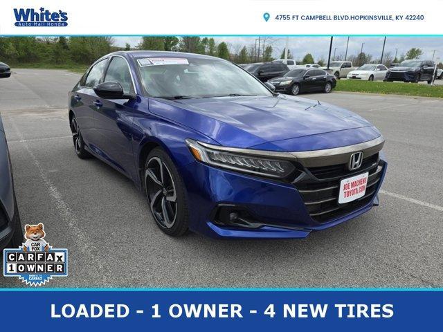 used 2021 Honda Accord car, priced at $23,911