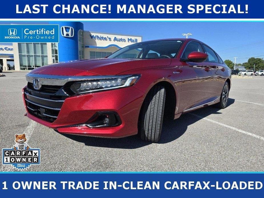 used 2021 Honda Accord Hybrid car, priced at $26,598