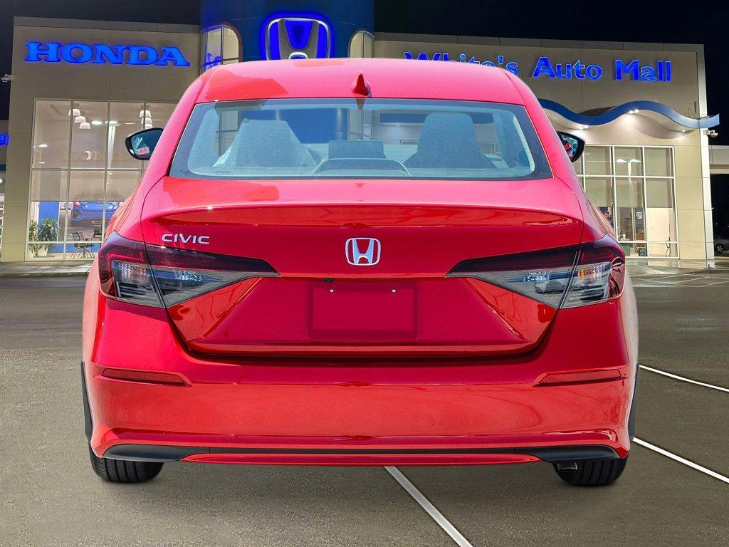 new 2025 Honda Civic car, priced at $24,987