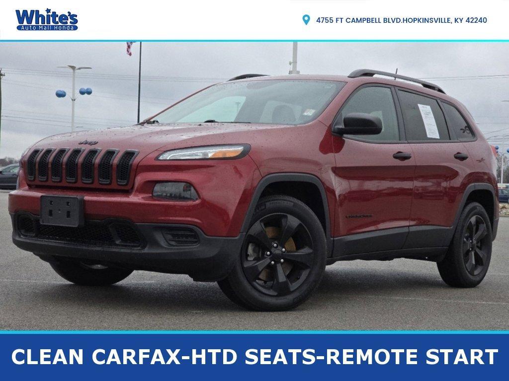 used 2017 Jeep Cherokee car, priced at $14,699