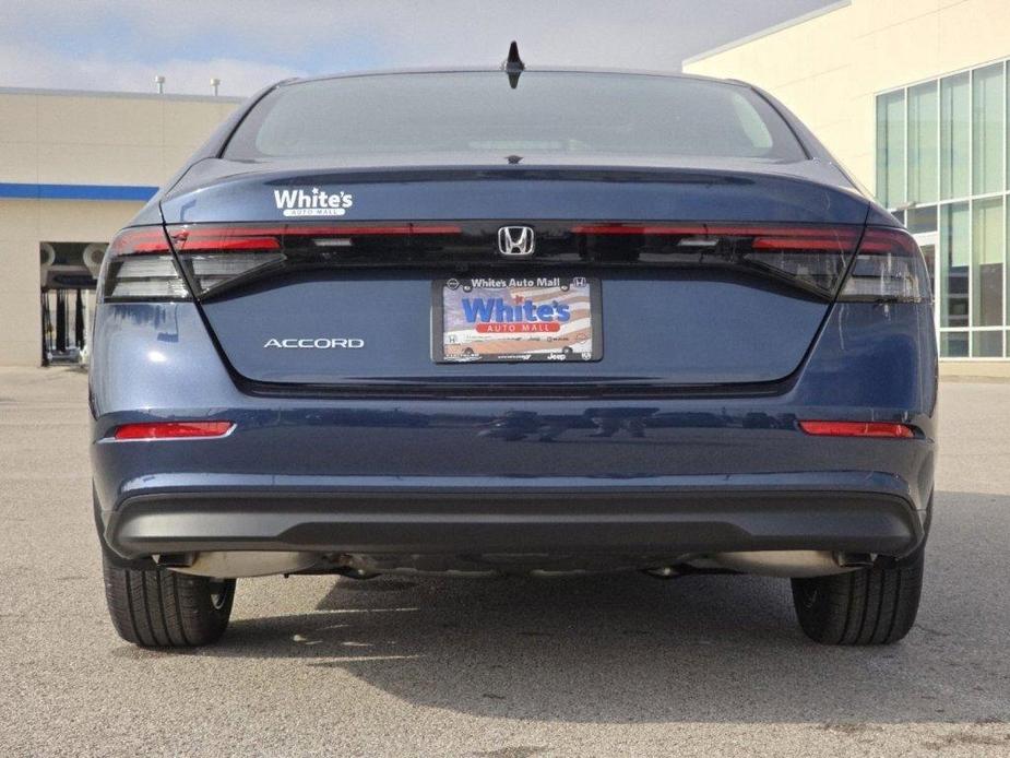 new 2025 Honda Accord car, priced at $30,922