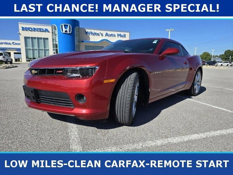 used 2015 Chevrolet Camaro car, priced at $14,577