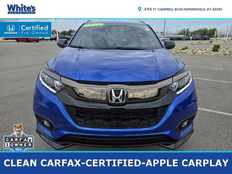 used 2022 Honda HR-V car, priced at $24,500