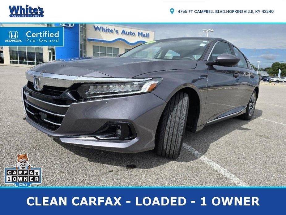 used 2021 Honda Accord Hybrid car, priced at $26,900