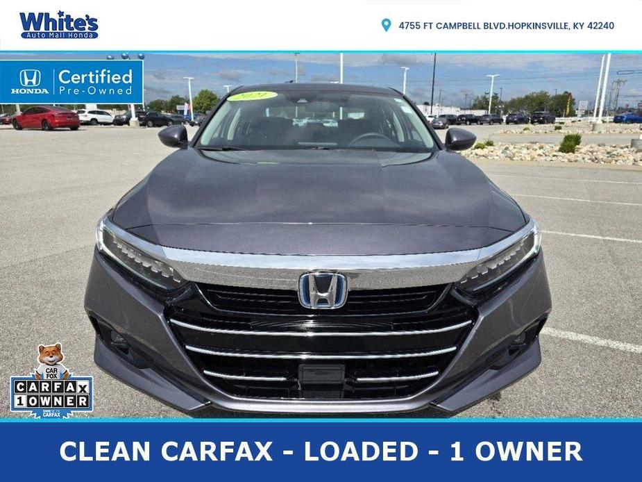 used 2021 Honda Accord Hybrid car, priced at $26,900