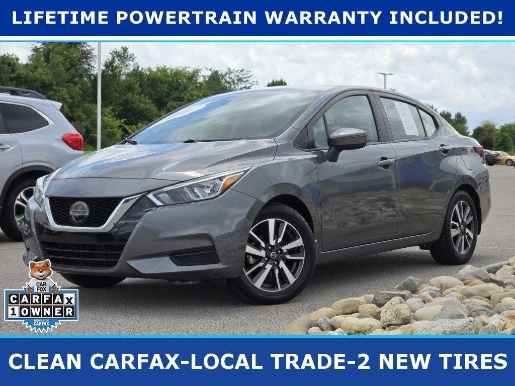 used 2021 Nissan Versa car, priced at $16,500