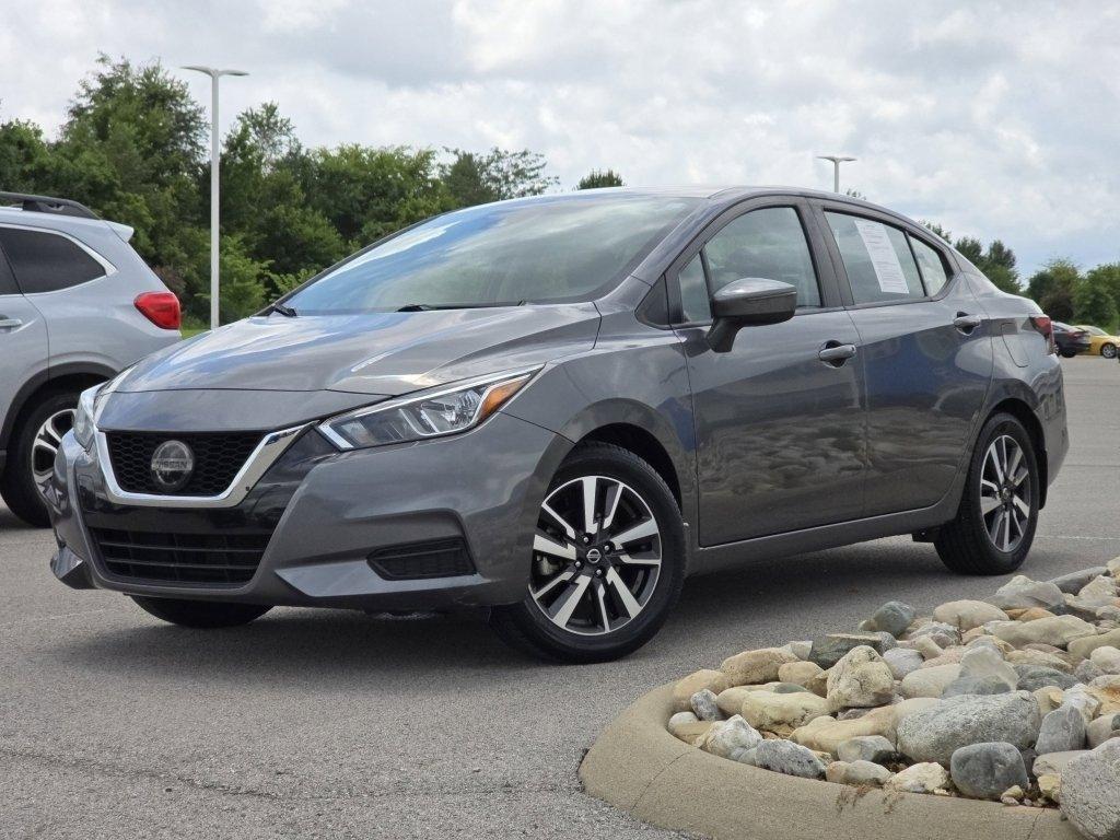 used 2021 Nissan Versa car, priced at $16,500