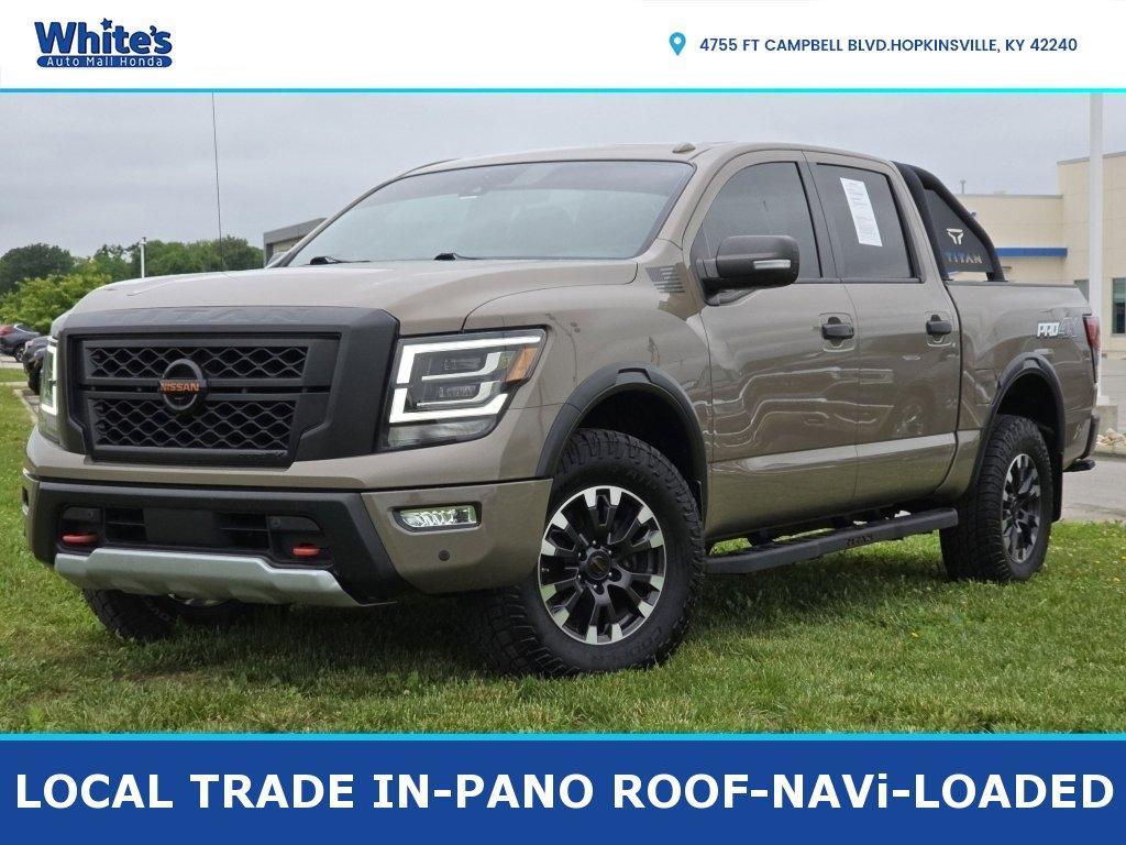 used 2021 Nissan Titan car, priced at $38,999