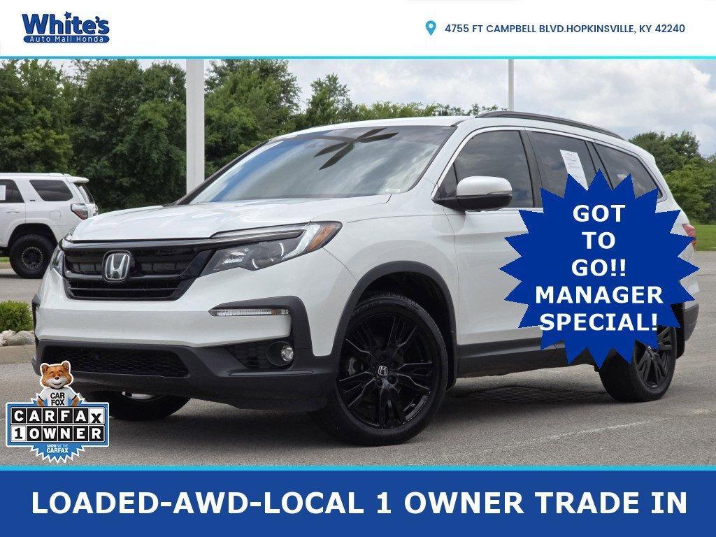 used 2022 Honda Pilot car, priced at $27,988