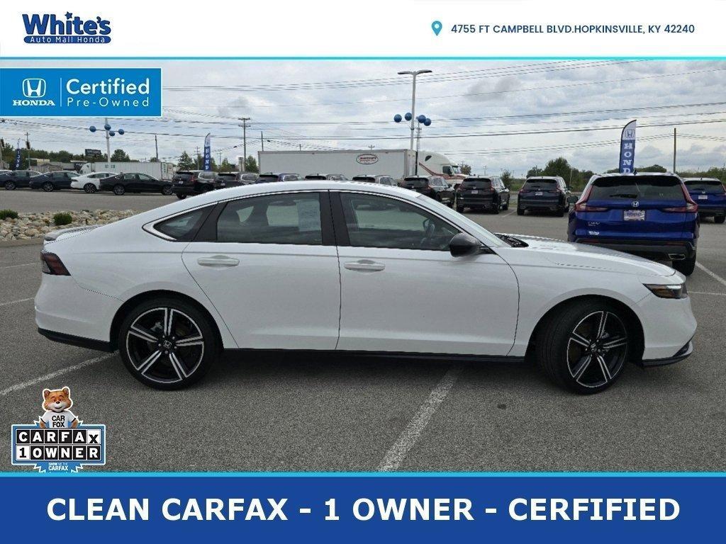 used 2023 Honda Accord Hybrid car, priced at $27,888