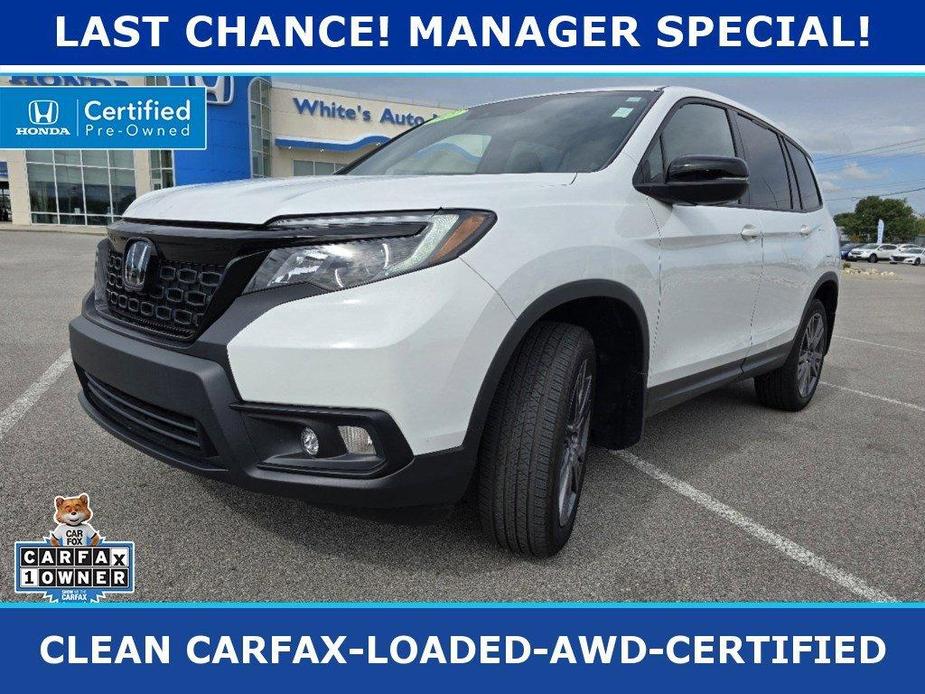 used 2021 Honda Passport car, priced at $29,551