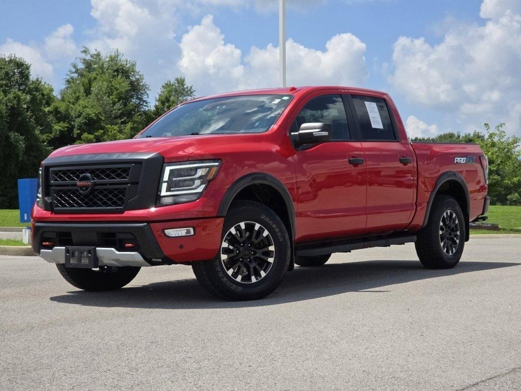 used 2021 Nissan Titan car, priced at $36,388