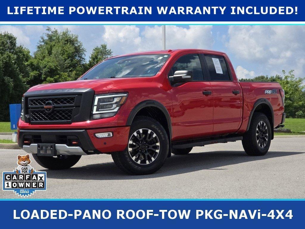 used 2021 Nissan Titan car, priced at $36,388