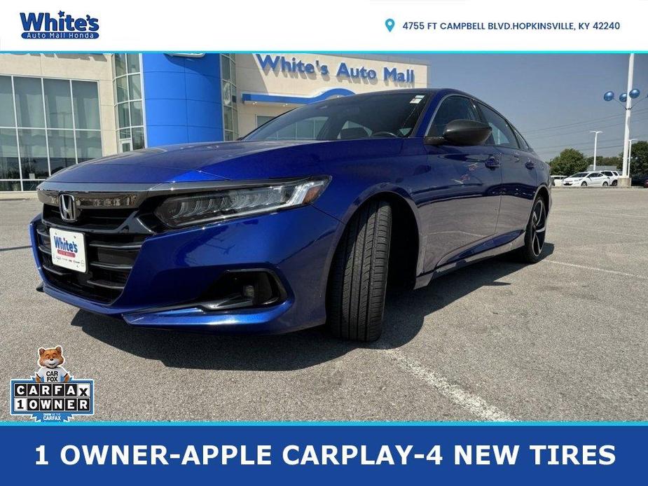 used 2021 Honda Accord car, priced at $26,450